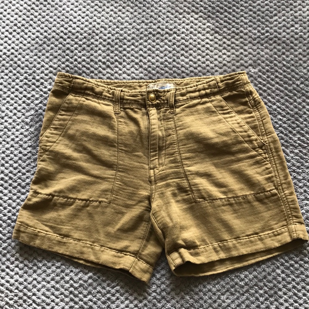 FREE PEOPLE women’s Olive jeans Cargo Shorts 4